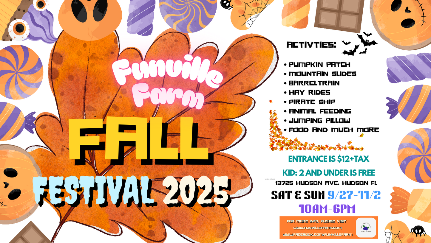 Fall Festival / Pumpkin Patch Weekend Admission